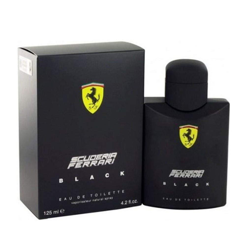 Ferrari Scuderia Black Eau De Toilette -Profumo Uomo - 125 ml