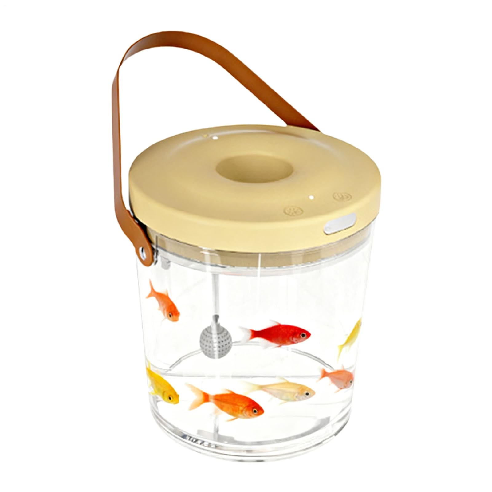 Petits aquariums sans fil avec batterie 2000mAh contre le manque d'oxygène des poissons