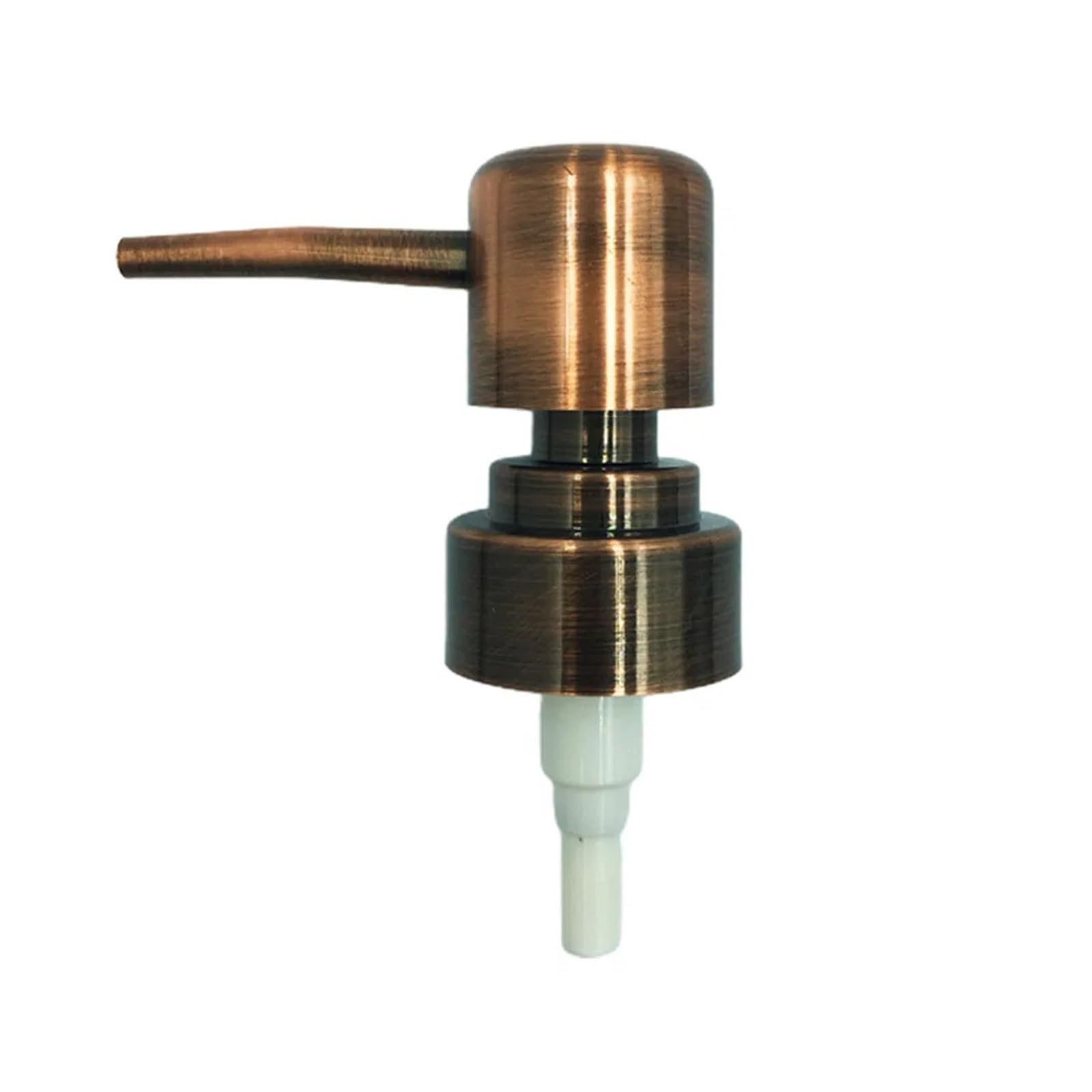 Soap Dispenser Pump Head, Replacement Nozzle for Soap Shampoo Bottle(Red Bronze)