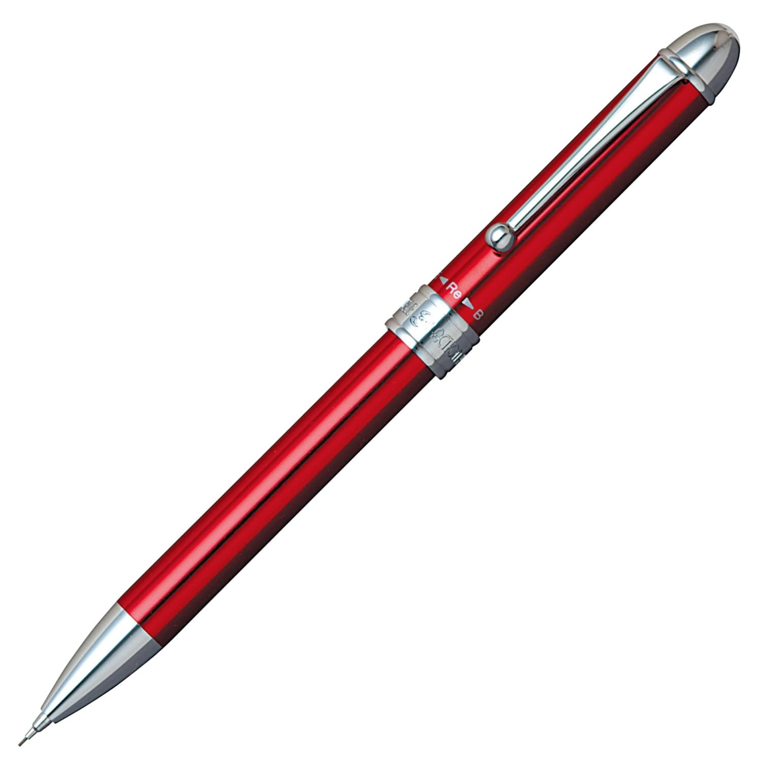 Platinum Double 3 Action Multi Pen Enji Red Mechanical Pencil 2 Color
