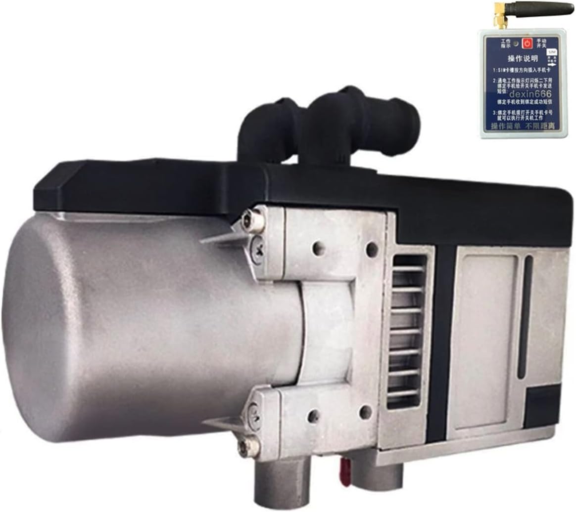 Air Heater for Car 5KW 12/24V Parking Heater Diesel Heater Diesel Air Heater for RV Truck Boat Bus Trailer and Motorhomes with LCD Switch (Size : Gasoline)
