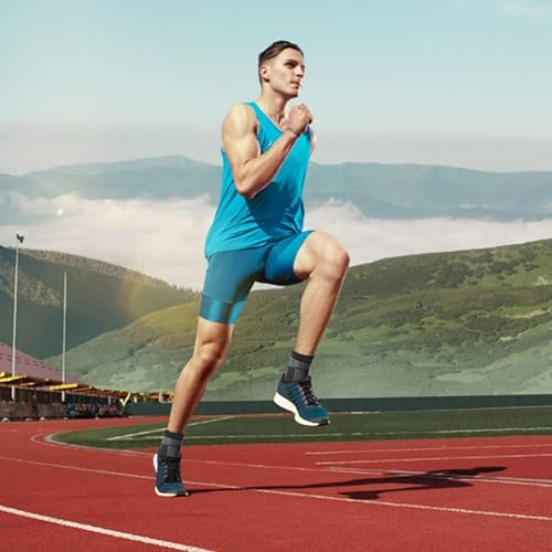 Miniatura 5 de Tobillera de compresión ajustable para hombres y mujeres, soporte de tobillo para fascitis plantar, tendón de Aquiles, estabilizar ligamentos,