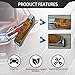 Lyxheth Car Handbrake Cover, Brake Covers for Cars, ABS Anti-Scratch Wear-Resistant Protective Cover with Comfortable Grip, Car Decor Accessory Handbrake Grip Cap Fit Most Cars (Yellow Peach Wood)