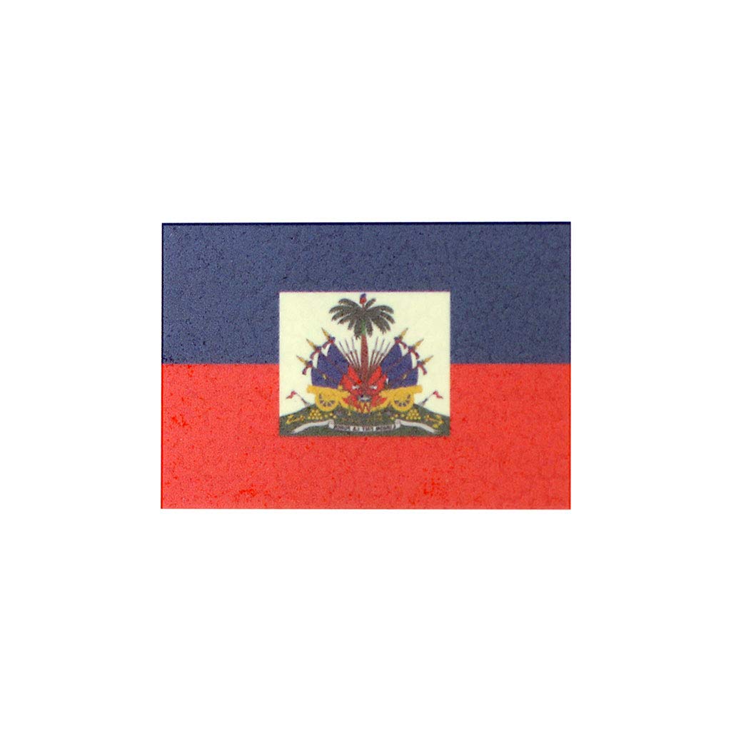 Amazon.com : Flag of Haiti Temporary Tattoos (10-Pack) | Skin Safe | MADE  IN THE USA| Removable : Beauty & Personal Care