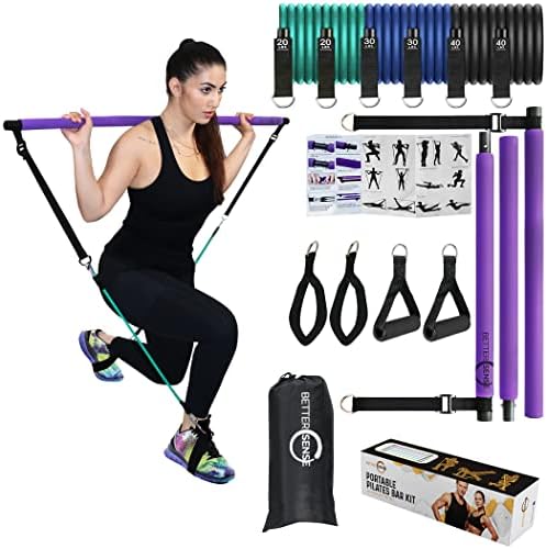 fitness equipment – Better Sense Upgraded Pilates Bar Kit