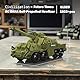 JMBricklayer Militär-RC-Panzer-Bausatz 61520, WW2-Armee-LKW Dana, selbstfahrende Haubitze, Militärfahrzeug-Bausatz, Ausstellungs- oder Sammlermodellauto-Bausätze zum Geschenk für Erwachsene und Jungen