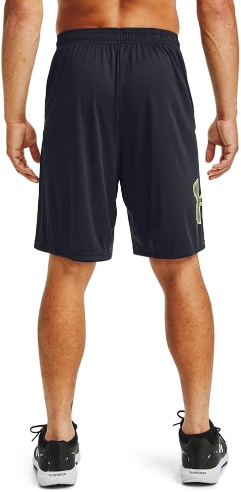 Under Armour Men's Tech Graphic Shorts Black (004)/Lime Fizz XX-Large
