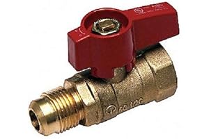1/2-Inch Female Thread NPT Gas Shut Off Ball Valve for Stove