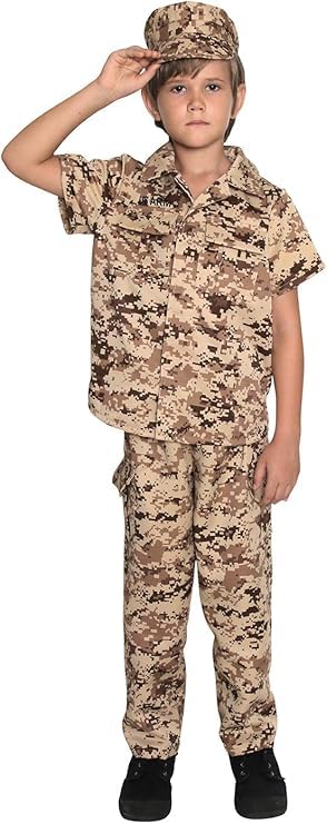 UAE National Day Costume, Army Costume for kids,UAE Army Uniform for kids school celiberation