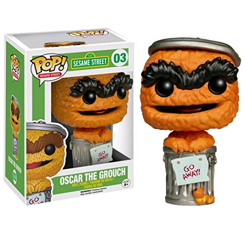 FunKo Figura Pop Barrio Sesamo: Oscar Naranja