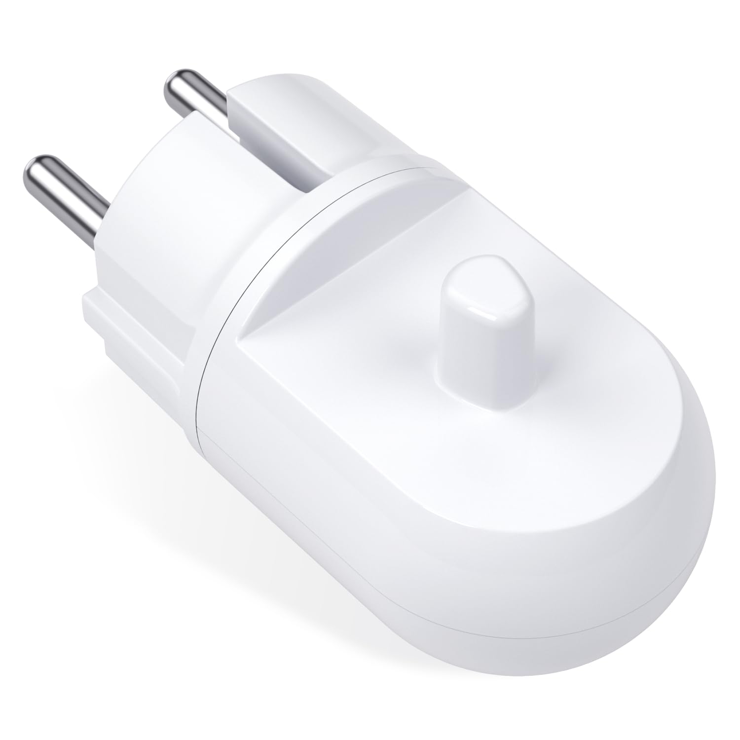 Cargador Inalámbrico Cepillo Electrico Compatible con Braun Oral B Vitality Pro/Pro 3/3000/ 3900N/ iO2/ iO3/ iO6/ iO5/Junior/Smart Series, Enchufe de Pared Directo sin Cables para un Baño Ordenado