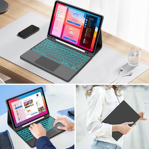 Teclado Bluetooth Lenovo Tab M11 para estudiar y trabajar en cafeterías 7