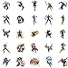 Superhero Avengers Stickers for Teens,Comic Legends Stickers with Party Favors for Kids,Graffiti Waterproof Decals for Water Bottles Bikes Luggage Skateboard Bumper(104pcs Random)