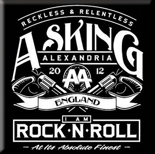 Set de 4 imanes para nevera Asking Alexandria miniatura 2