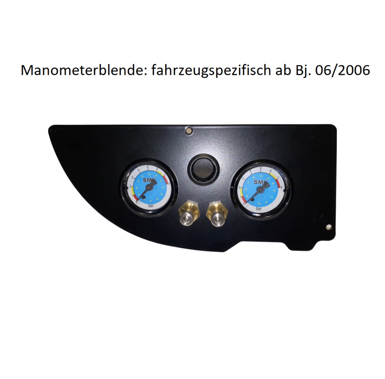 Birsppy SMV-Metall GmbH Zusatz-Luftfederung Z8 inkl. Kompressor & Manometerblende kompatibel mit FIAT Ducato, Citroen Jumper, Peugeot Boxer (Typ 250) (ab Baujahr 07/2006-heute)
