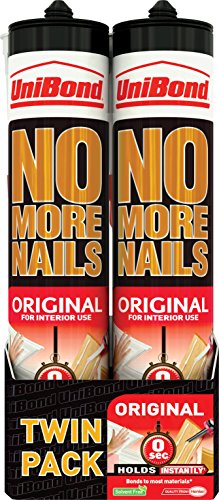 UniBond No More Nails Original Cartridge, 300 ml - Pack of 2