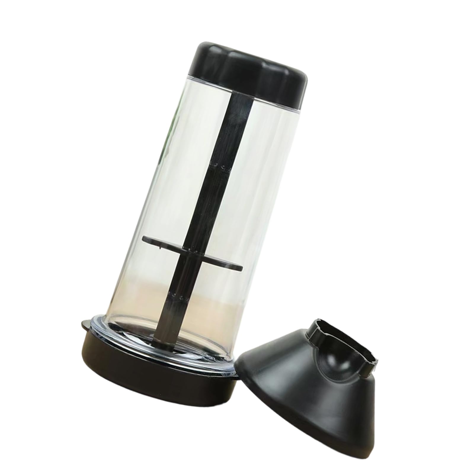 MIDOKSTUA Handheld Flour Sieves Cup Rotating Sifter Home Baking Tool Flours Kitchen Gadgets Cup