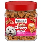 Milk-Bone Soft & Chewy Mini’s Dog Treats, Chicken, 18 Ounce Made with Real Chicken Breast
