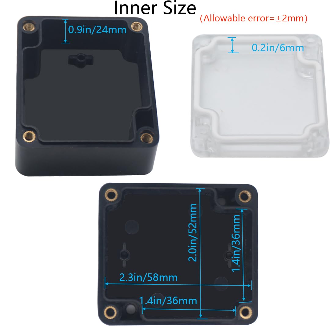Waterproof Electrical Boxes - IP65 Outdoor Junction Box -3 Waterproof Electrical Boxes - IP65 Outdoor Junction Box -3