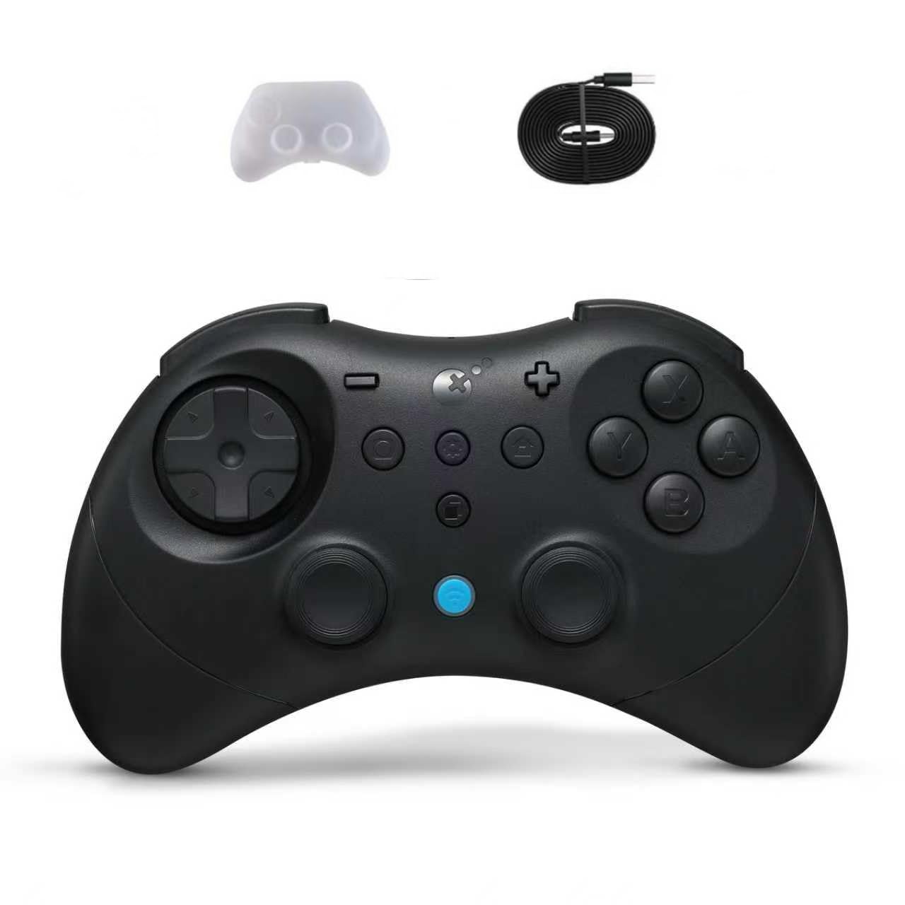 GuliKit Elves 2 Pro Wireless Controller für Switch, PC, Android, iOS, Hall Effect Joysticks, 1000Hz, Schwarz