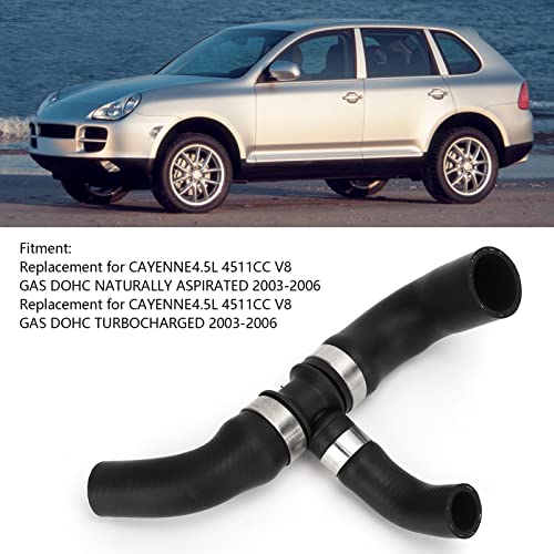 Mangueira de refrigeração, 95510632350 Mangueira de borracha de refrigeração de água com conexão em