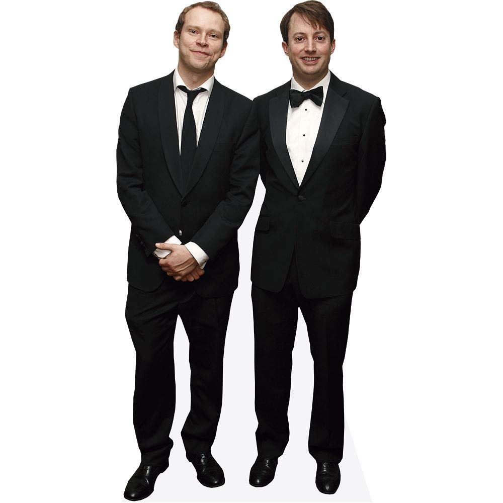 David Mitchell And Robert Webb (Duo) Mini Celebrity Cutout