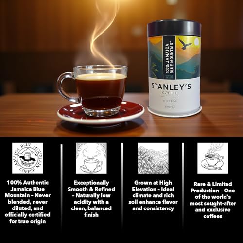 Stanley's Coffee 100% Jamaica Blue Mountain