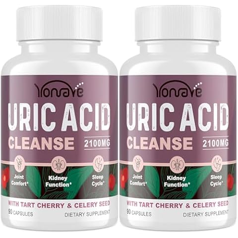 Yonrave Uric Acid Cleanse & Detox Capsules Cover
