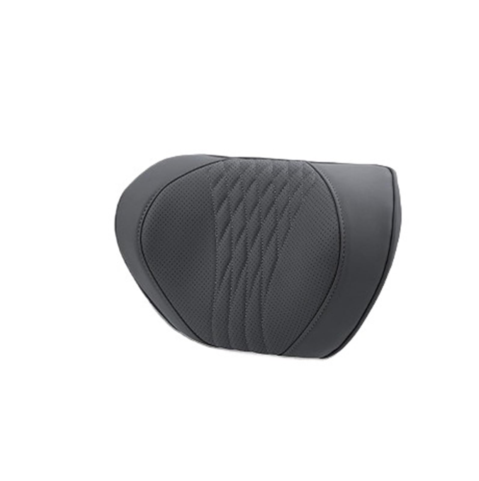 ATUMY Car Seat Pillow Soft Memory Foam Car Neck Pillow Set Headrest Lumbar Seat Accessories Support Car Headrest(Black - neck)