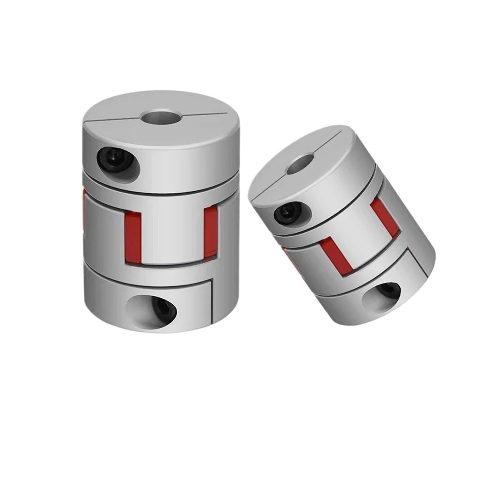 Bgzhtmg 5X8mm D20l25 Coupler D20 L25 Two-Jaw Aluminium Plum Flexible Shaft Coupling Motor Connector Flexible Coupler 4Mm-10Mm(5X8mm)