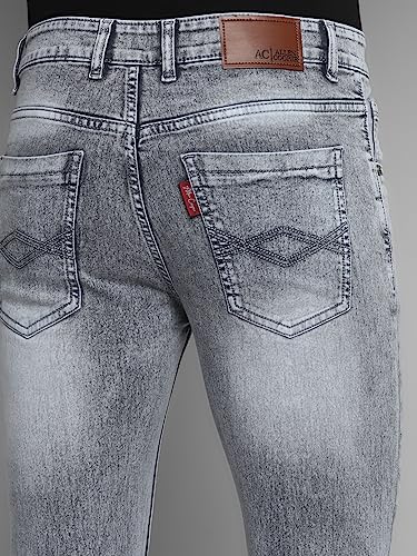 Image of Allen Cooper Slimmy Comfortable Mid Rise Denim Jeans for Men