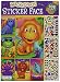 WOW! Wacky Dinos Sticker Face Book 408 Stickers 32 Face Pages New Edition