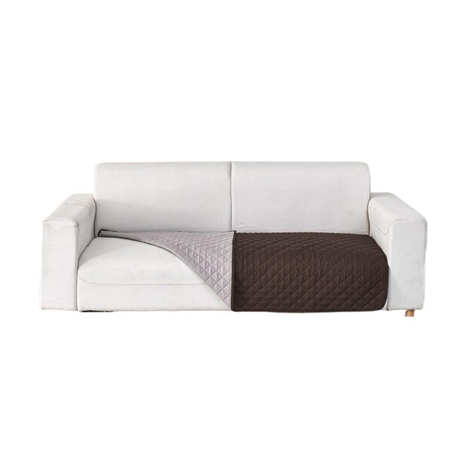 Funda impermeable for cama de perro y manta for mascotas, sofá, cama for mascotas, colchón for incontinencia en el coche, protectores for muebles y sofá para sofá, coche, cama(Coffee,130X210cm 50X82in