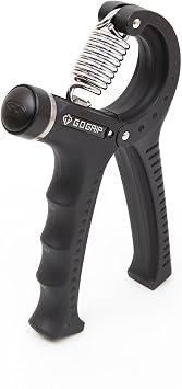 GD Fine Adjustable Hand Gripper, Adjustable 17~55 lb Grip Strengthener Exerciser Wrist Strength
