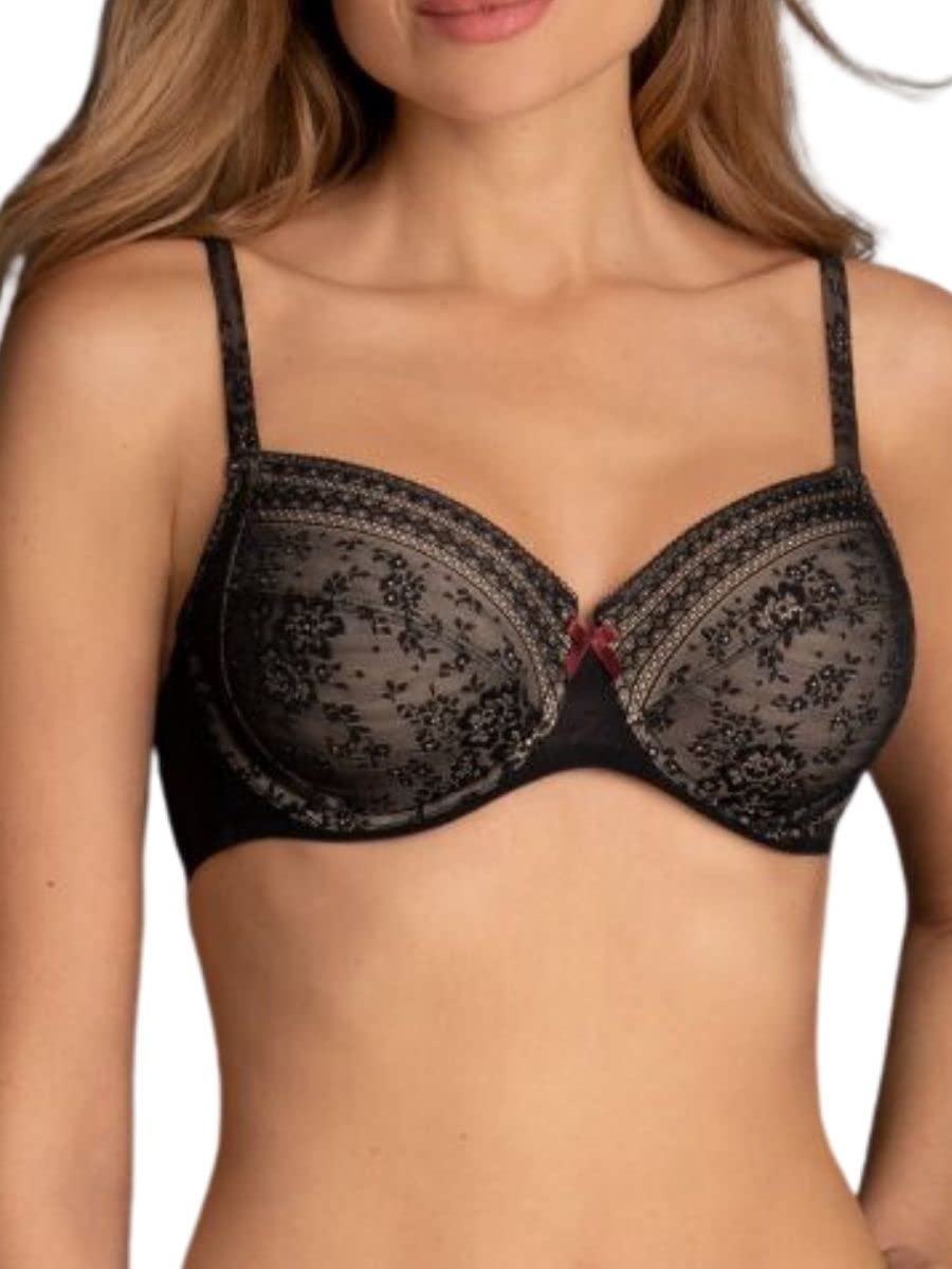 46E Rosa Faia Fleur Bra Full Cup Underwired Non Padded Lace Womens Lingerie 5653