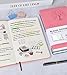 Blank Journal Notebook for Women Men, Pink A5 Unlined Journal for Writing Sketchbook, Hardcover Leather Unruled Jouranl Notebook for Work with 256Pages Thick Paper for Writing, Drawing, Sketching and