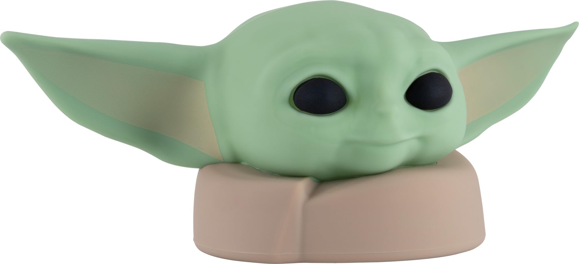 Star Wars LED Squishy Nachtlicht Baby Yoda Lampe Silikon Batterie- oder USB-betrieben Mandalorian The Child Grogu Sammleredition Ideal für Schlafzimmer Spielzimmer Büro 51779