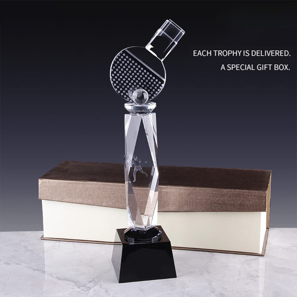 Pokale, Medaillen Auszeichnungen Fußball-Basketball-Turnier MVP Team Champion Trophäe Tischtennisspiel-Siegertrophäe Basketball-Trophäe Tischtennis-Kristall-Trophäe Ehrentrophäe Souvenir Pokale