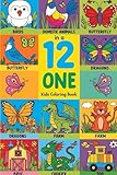  12 in a One: Kids Coloring Book