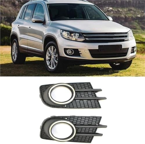 Grille de phare antibrouillard VW Tiguan cache pare-choc avant 2012-2018 - 2