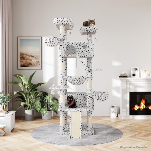 Torre para gatos MUTICOR multi-niveles 81 pulgadas interior miniatura 2