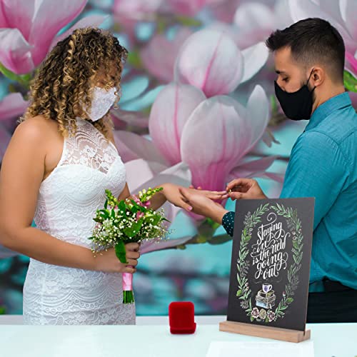 Onupgo 2 Pack Tabletop Chalkboard Sign With Base Stand, 8 X12 Inch Menu Chalk Board Sign Store Food Signs, Message Boards For Party, Wedding, Tables Decoration, Bar And Restaurant #TOP4