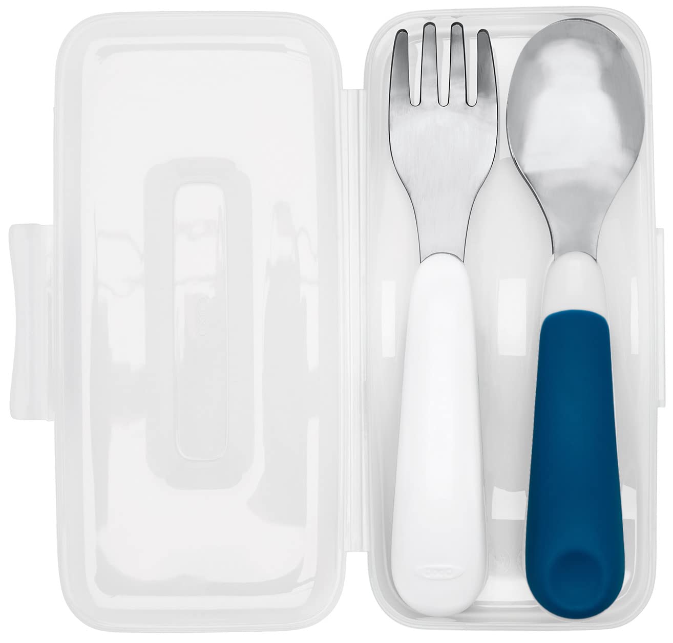 OXO Tot On-The-Go Fork And Spoon Set - Teal : Baby