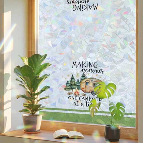 Película decorativa para ventana privacidad 18 x 39 pulgadas miniatura 1