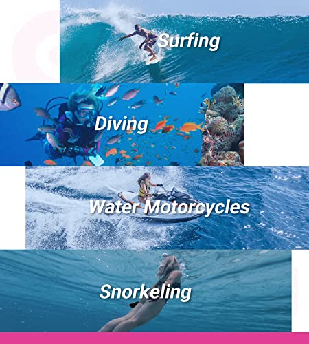 Summshall Neoprene Gloves, 3mm Wetsuit Gloves for Men Women, Thermal Keep Warm Diving Gloves Anti Slip Surfing Gloves for Spearfishing Swimming Rafting Kayaking Paddling
