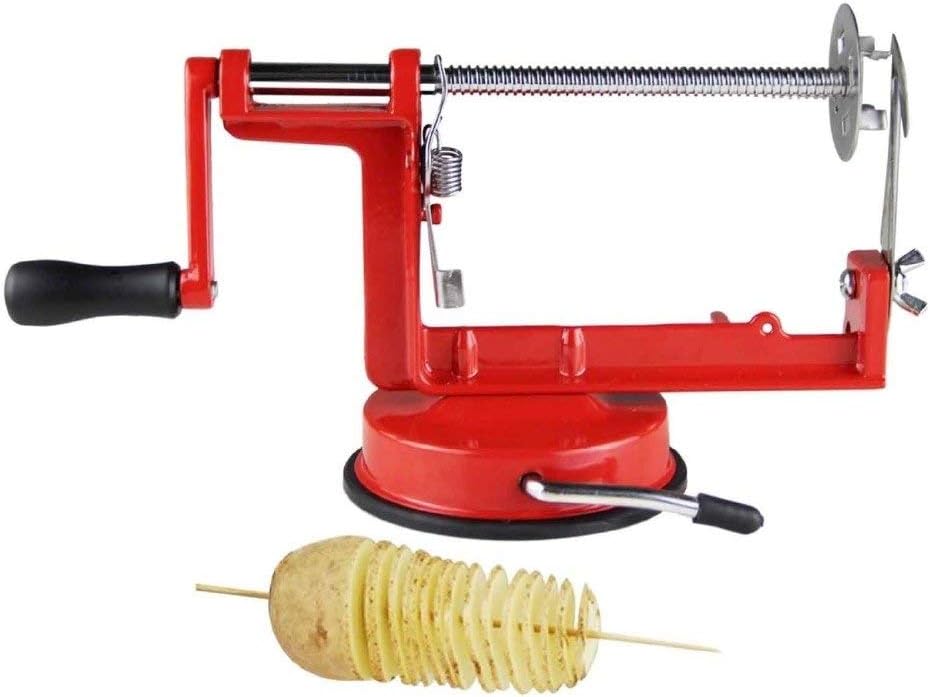 Octopus prime Stainless Steel Twisted Potato Apple Slicer Spiral French Fry Vegetable Cutter