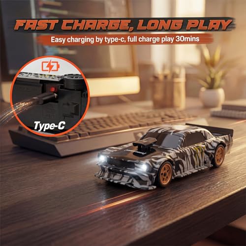 VoleRusher Mini RC Drift Car 1/43