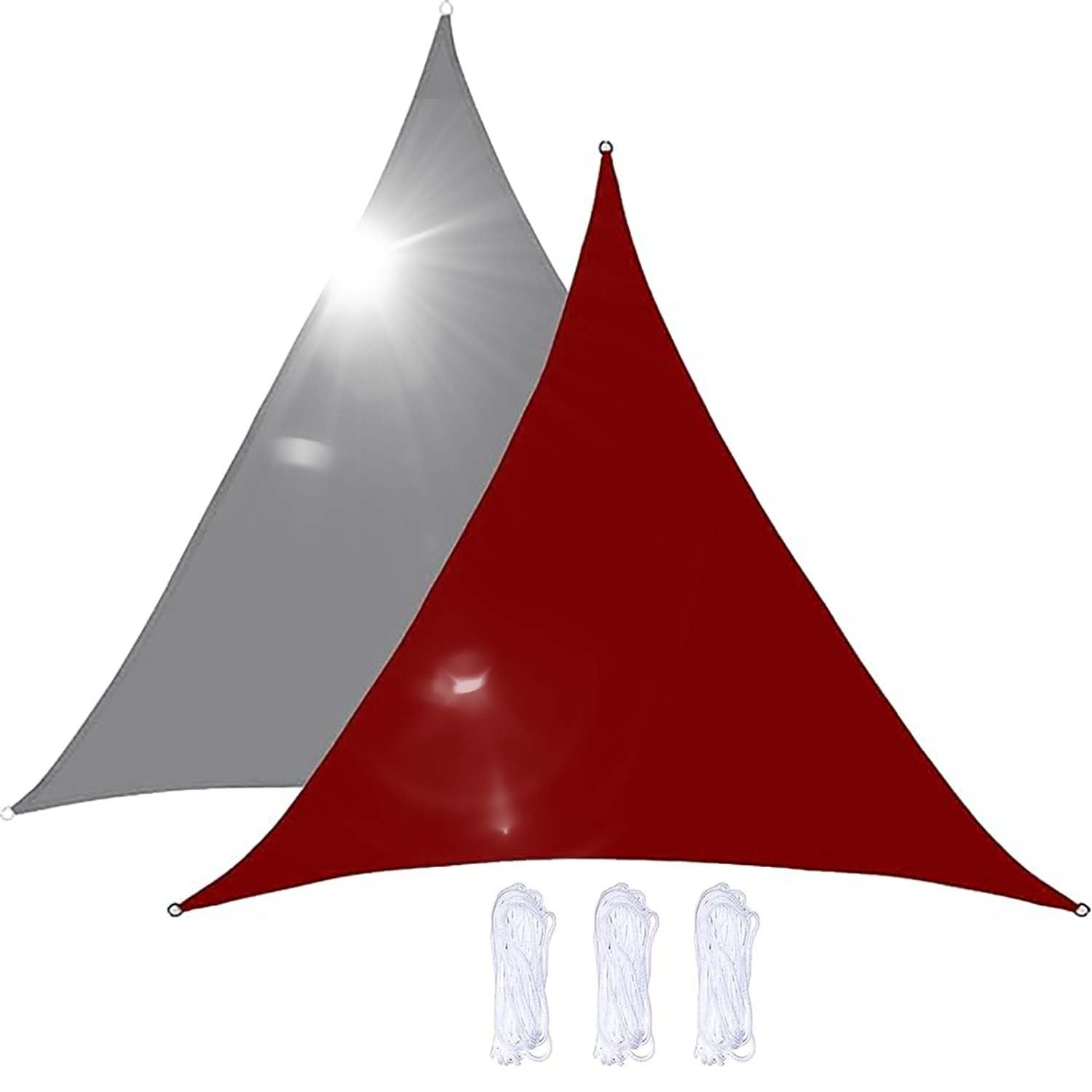 Voile ombrage avec protection UV 95% pour bloquer la chaleur du soleil