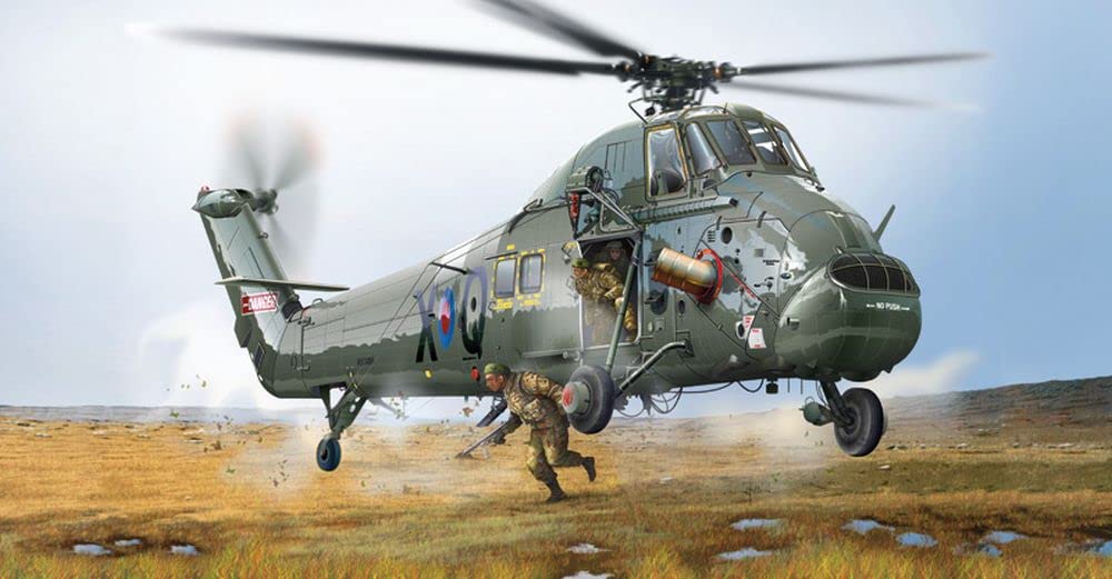 Italeri 2720 Wessex UH.5 Falklands 40 Years Anniversary, Scala 1:48, Plastic Model Kit, Modello in Plastica da Montare, Modellismo