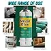 Metal Glue Heavy Duty Waterproof, Metal to Metals Adhesive, Liquid Weld, Welding Glue, Cold Weld, Exhaust Repair kit, Weld Stainless Steel, Iron, Aluminum, Fiberglass, Plastic, 1.76 oz